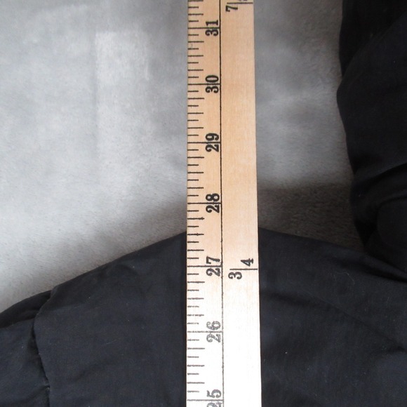 North Face Down Jacket Mens Medium Black Sierra Puffer Wind Rain Winter Rugged - Picture 10 of 13